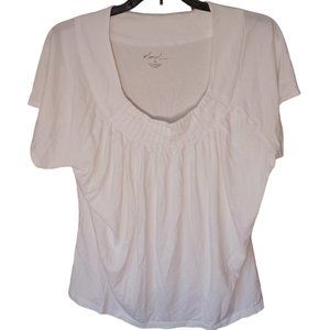 Kim Rogers White Top Size XL